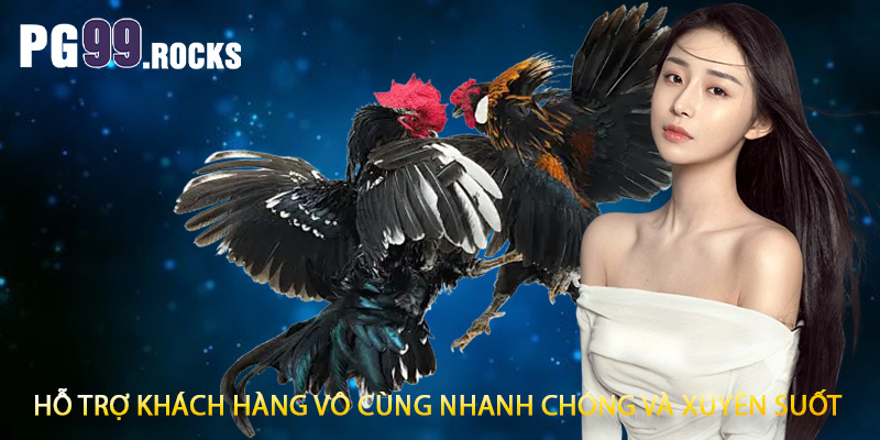 Hỗ trợ khách hàng vô cùng nhanh chóng và xuyên suốt